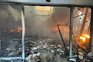 marywilska 44 pożar