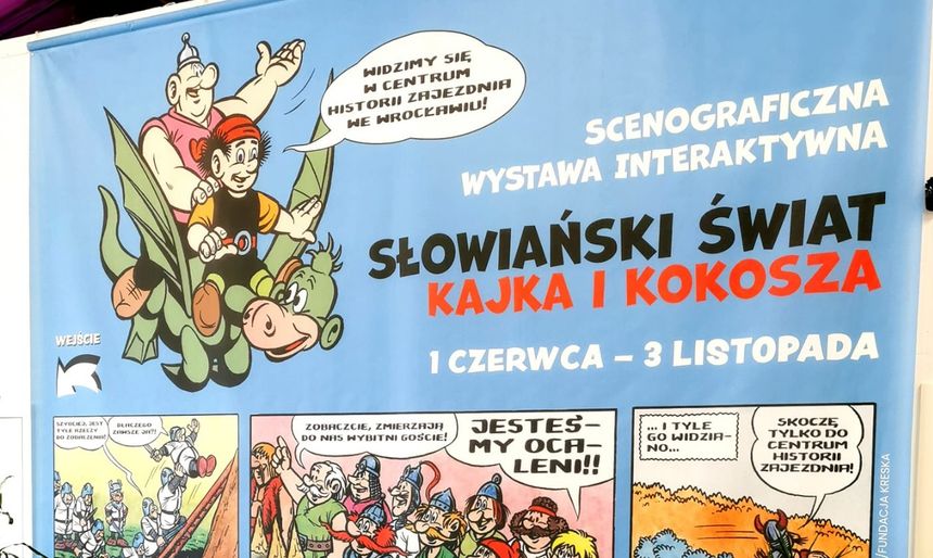 Kajko i Kokosz w CH Zajezdnia we Wrocławiu