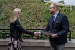 Dagmara Zielińska i Paweł Gulewski