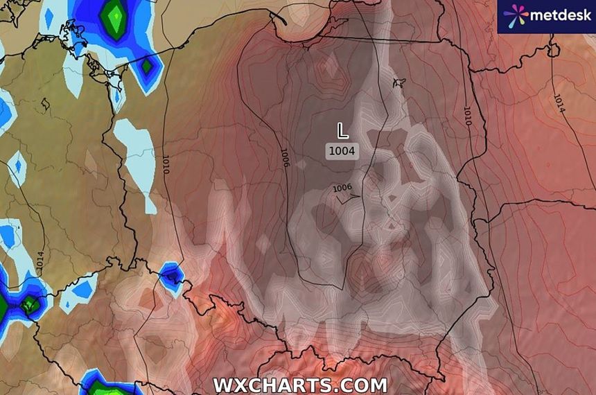 Mapa upałów