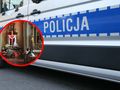 Radiowóz policji i kościół