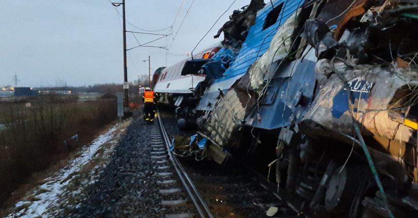 Wypadek kolejowy w Czechach