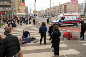 Wypadek w centrum Szczecina