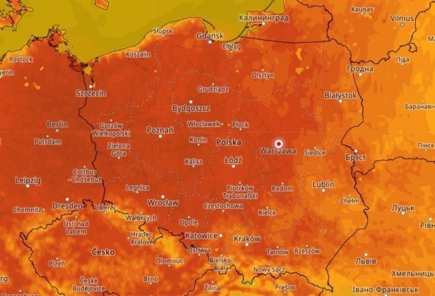 IMGW ostrzega przed upałem