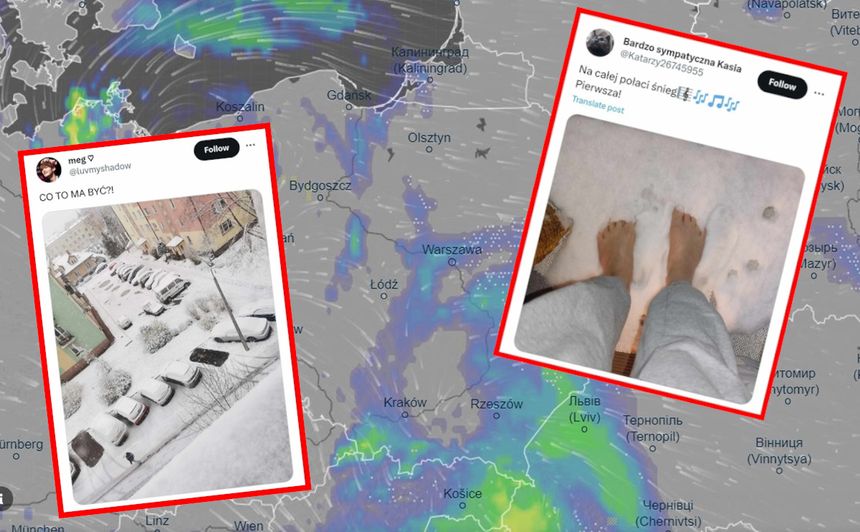 Śnieg w Polsce