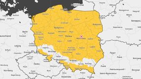 Mapa alertów IMGW