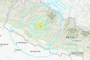 potężne trzęsienie ziemi