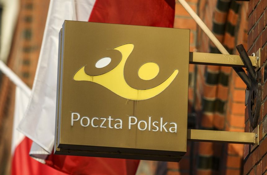 szyld Poczty Polskiej