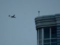 Dron w powietrzu