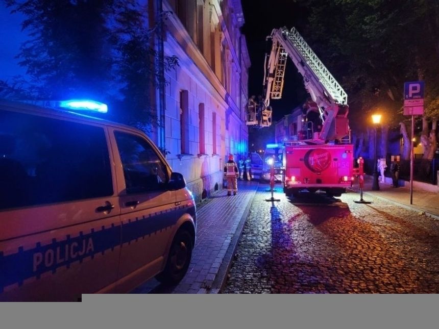 Akcja służb w Chojnicach