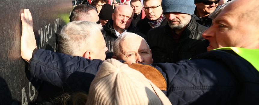 Awantura na pl. Pisudskiego