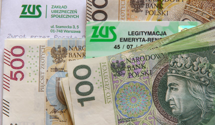 emerytury pieniądze