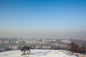 Kraków w smogu