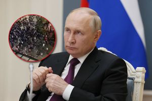 Władimir Putin, zamieszki na lotnisku w Dagestanie