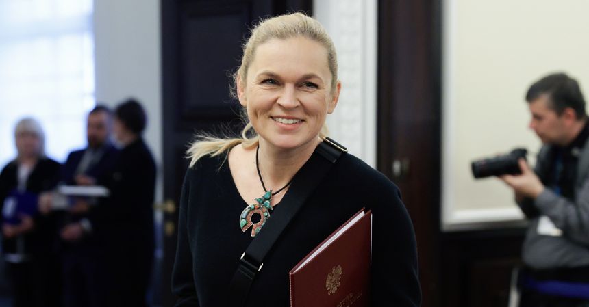 Minister edukacji Barbara Nowacka