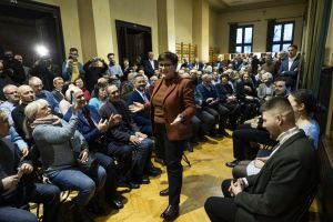 Beata Szydło w Krakowie