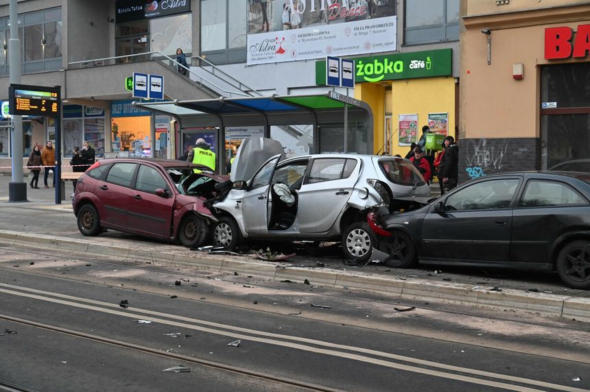 Wypadek w Szczecinie
