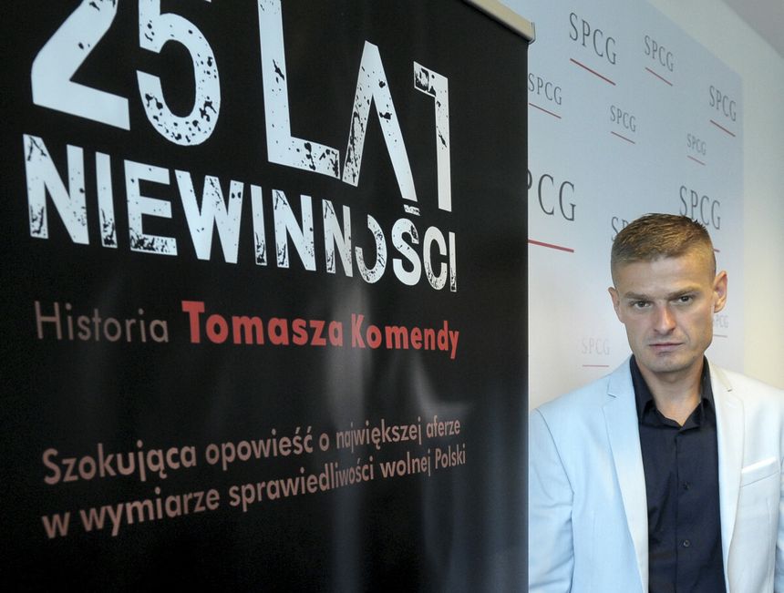 Ceremonia pogrzebowa Tomasza Komendy