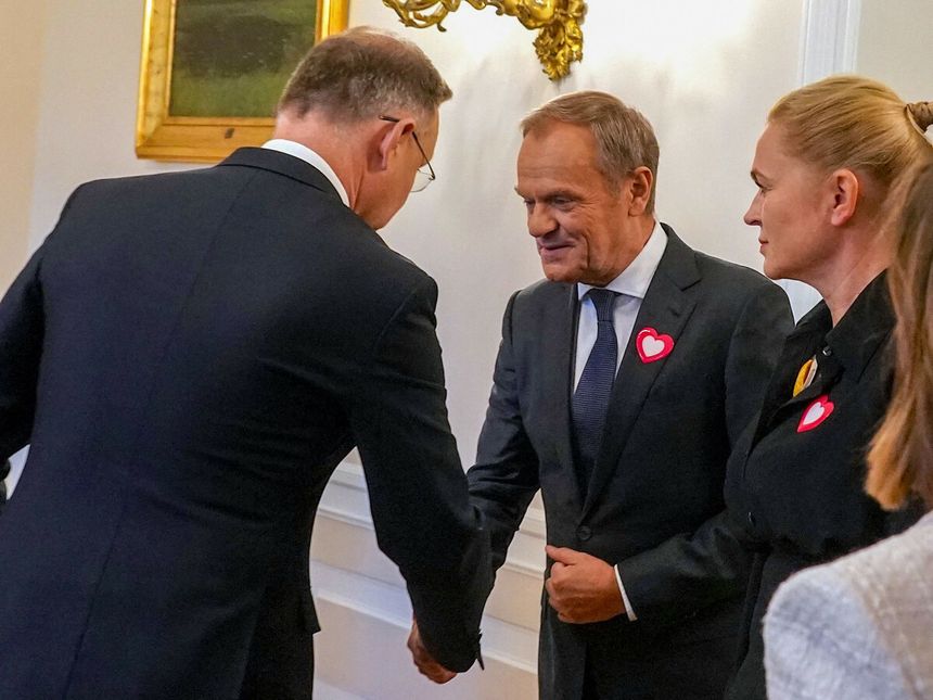 Andrzej Duda, Donald Tusk