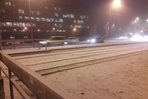 Śnieg przemysłowy w Pilznie