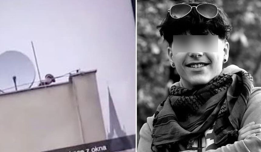 15-latek skoczył z dachu szkoły