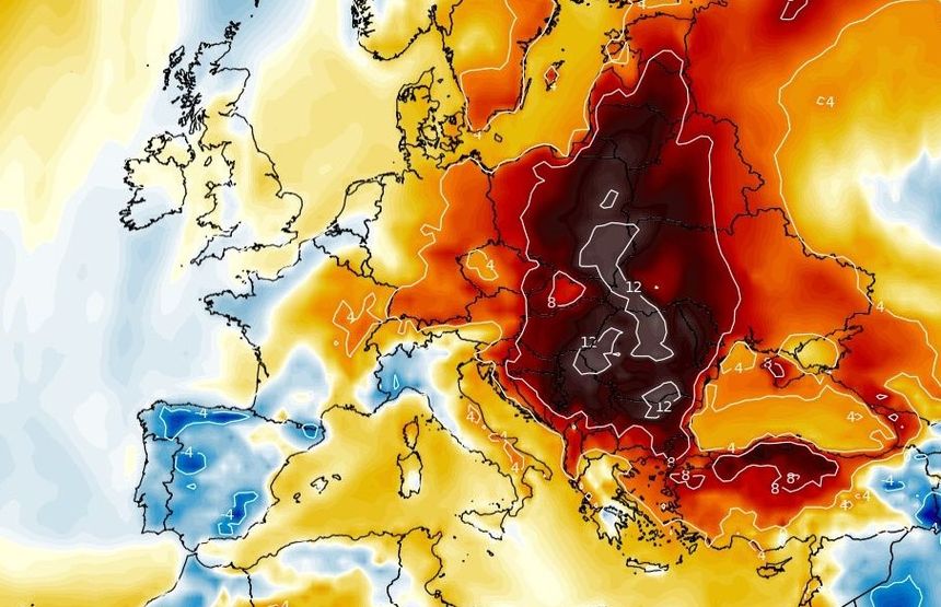 nawet 16 stopni Celsjusza