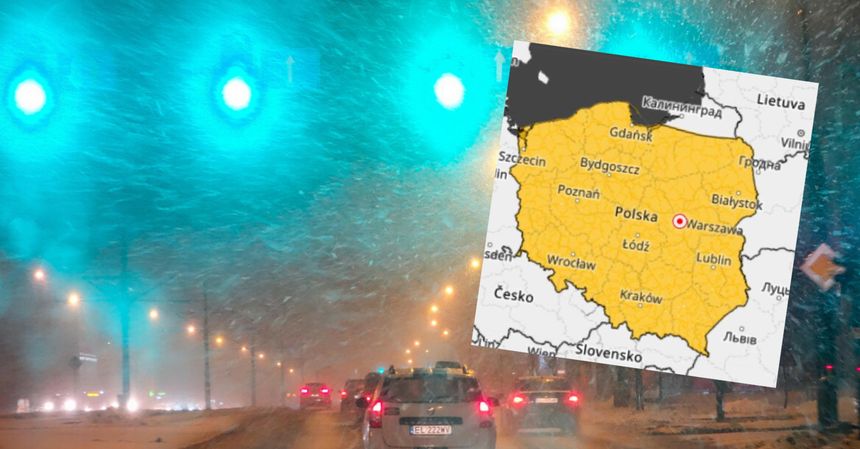 Deszcz ze śniegiem