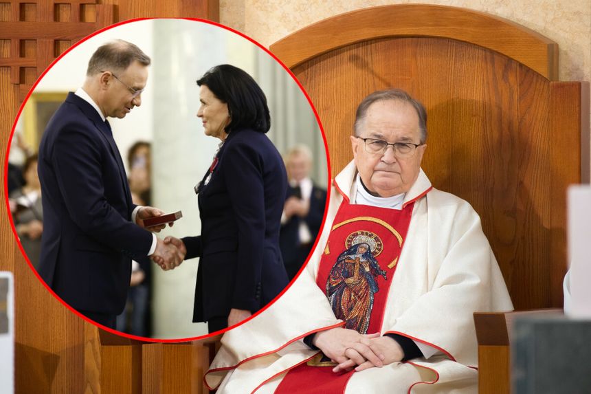 Tadeusz Rydzyk, Andrzej Duda, Lidia Kochanowicz-Mańk