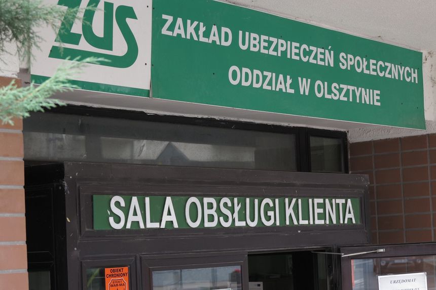 wejście do ZUS