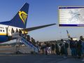 Ryanair w Balicach w Krakowie/mapa