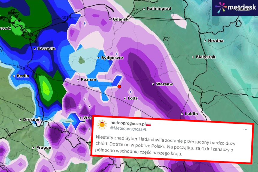 Do Polski nadciąga syberyjski mróz