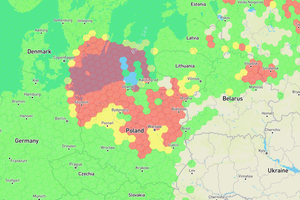 Awaria GPS nad Polską