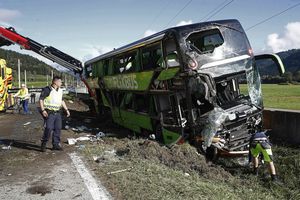 Wypadek Flixbusa w Austrii