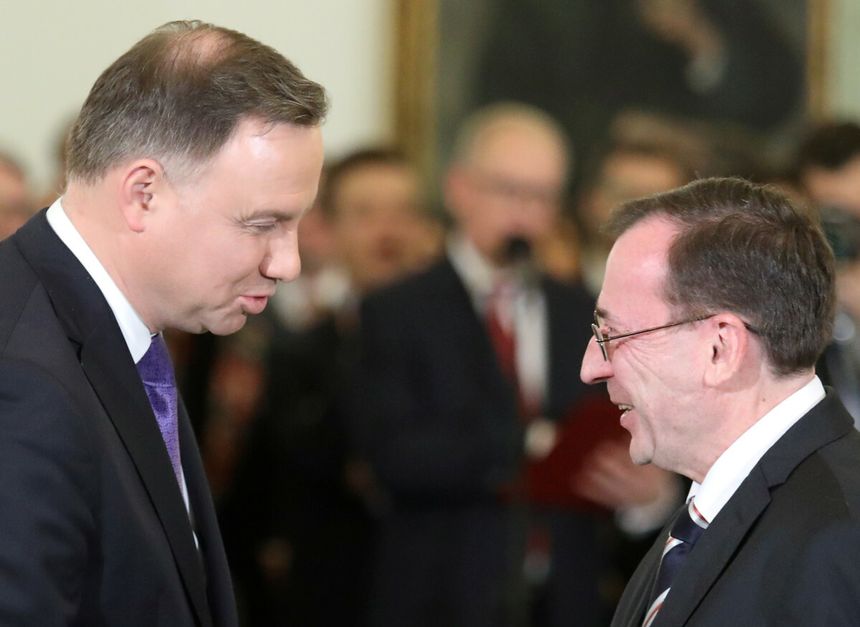 Andrzej Duda i Mariusz Kamiński