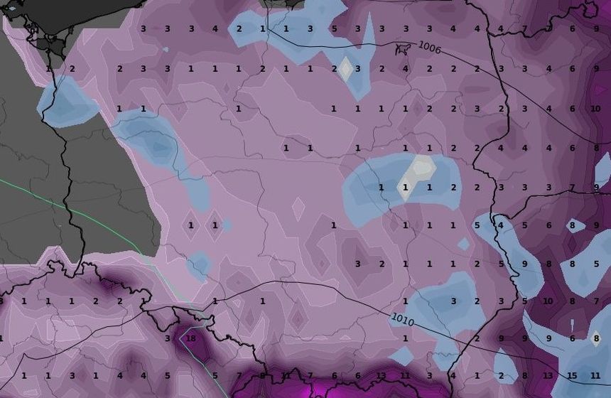wyraźna zmiana w pogodzie