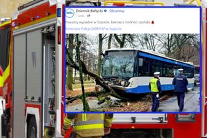 Sopot wypadek autobusu