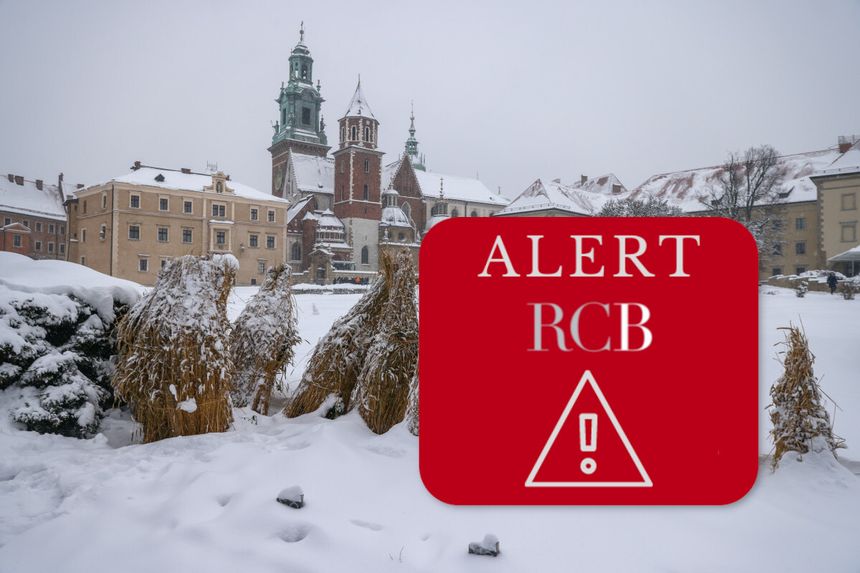 Alert pogodowy w Krakowie