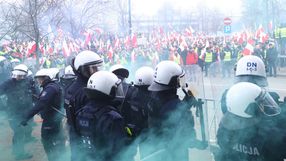 strajk rolników w Warszawie