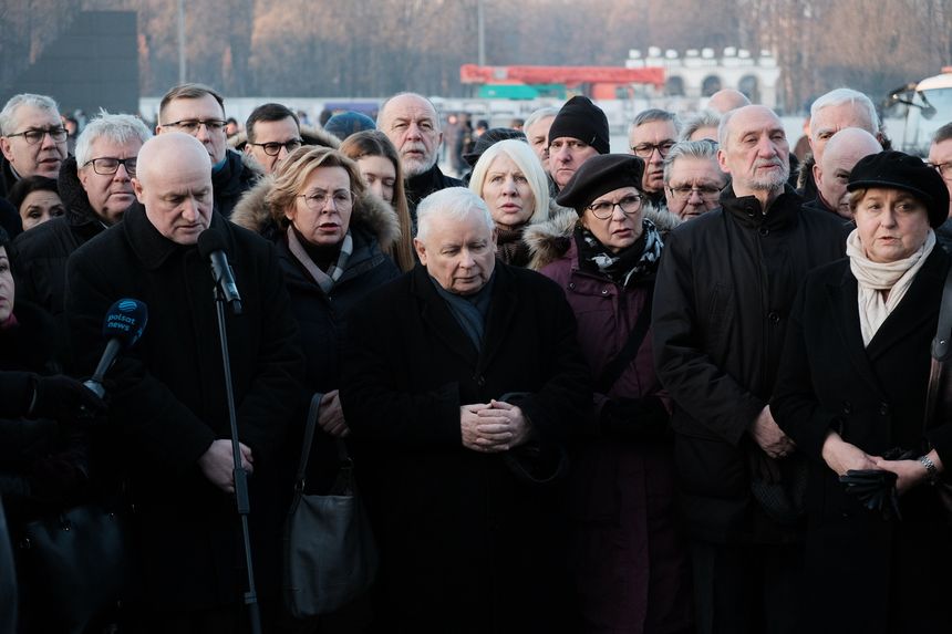 Jarosław Kaczyński, miesięcznica smoleńska