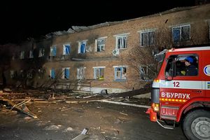 Rosjanie zrzucili bombę na szpital w miejscowości Welikij Burłuk