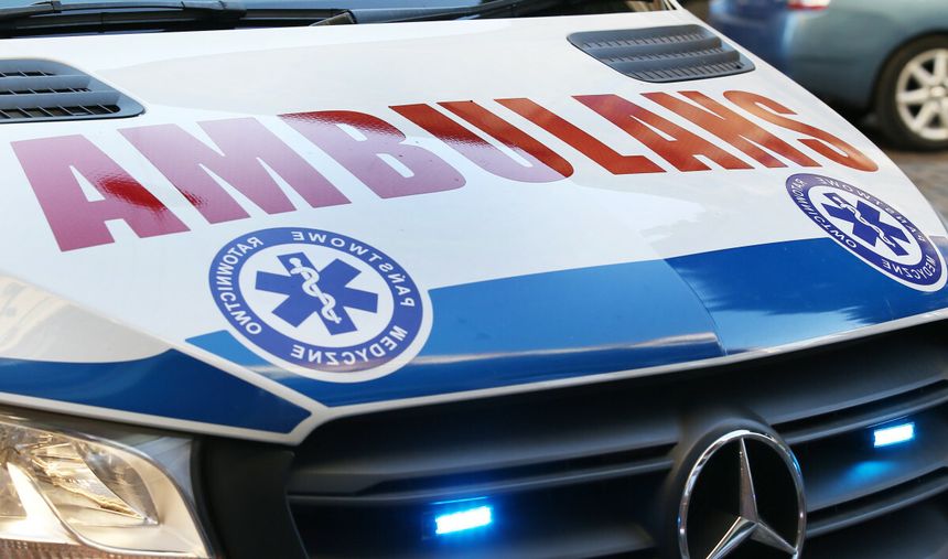 wypadek karetki
