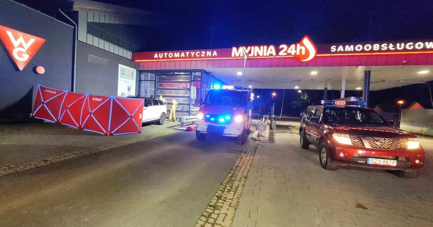 Wypadek w Węgierskiej Górce