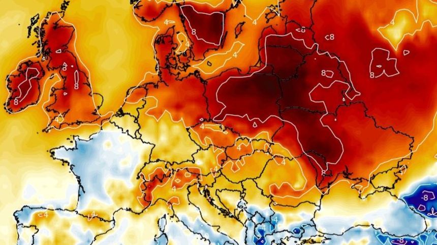 Mapa temperatury