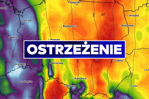 potężne wichury suną przez Polskę