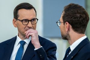 Mateusz Morawiecki i Waldemar Buda