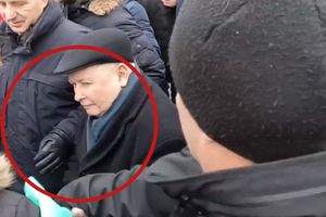 Jarosław Kaczyński na miesięcznicy