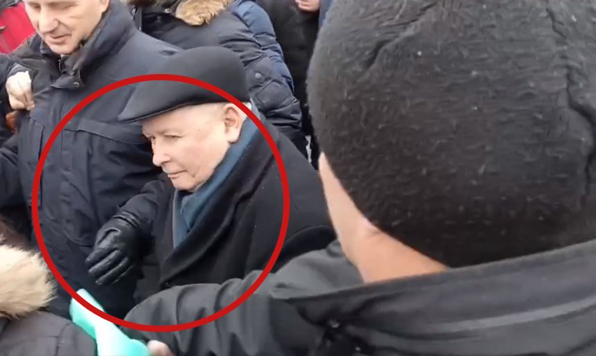Jarosław Kaczyński na miesięcznicy