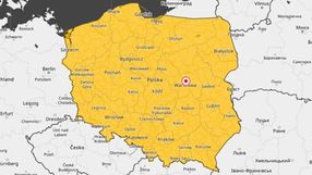 Mapa ostrzeżeń IMGW