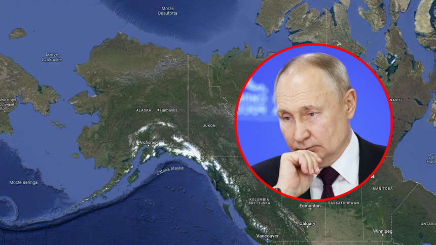 Władimir Putin i Alaska