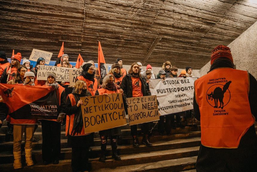 Protest studentów